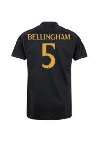 Real Madrid Jude Bellingham #5 Jalkapallovaatteet Kolmaspaita 2023-24 Lyhythihainen
